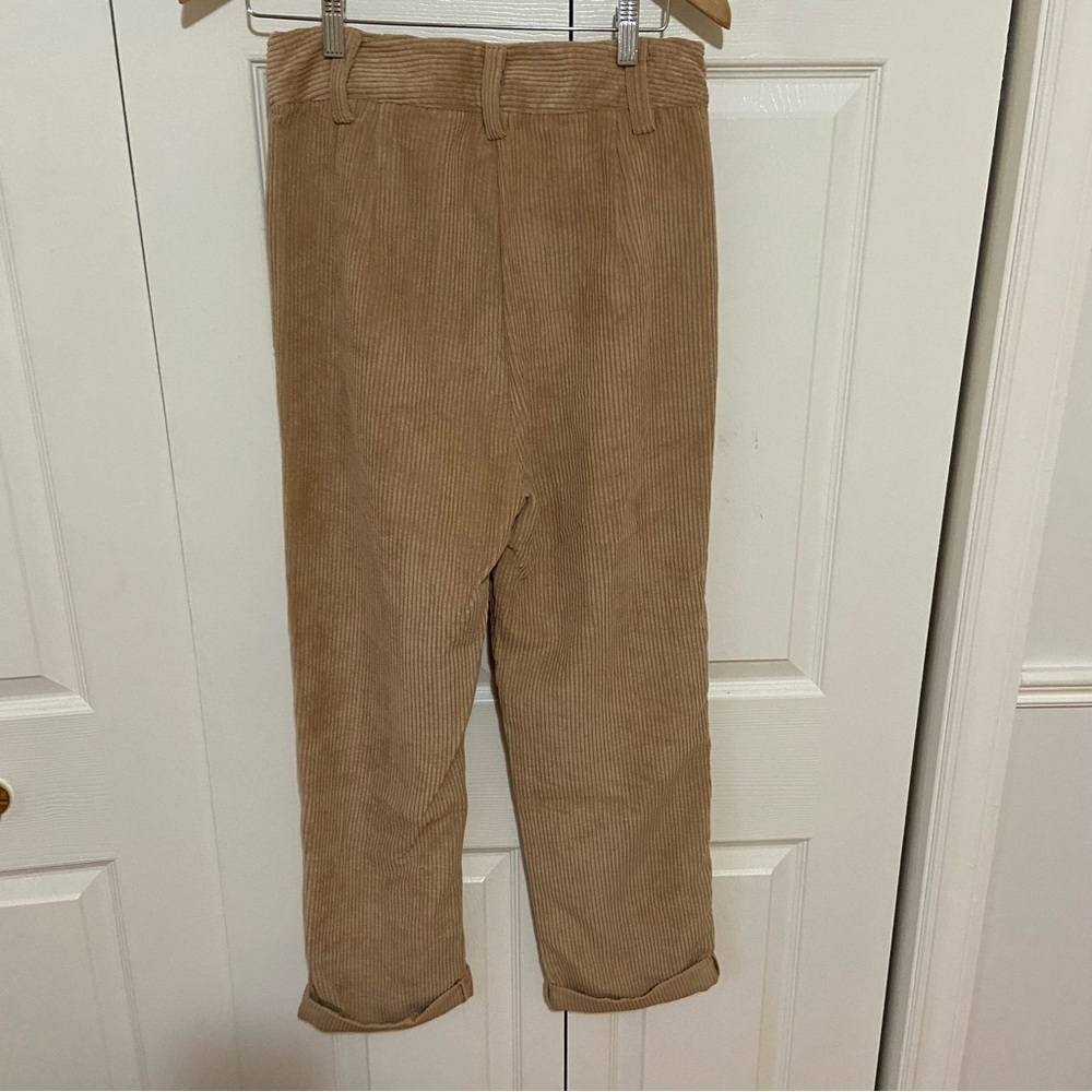 Petal + Pup NWT Talaren Corduroy Beige Wide Leg Baggy Trouser Pants Size Small - Picture 9 of 9